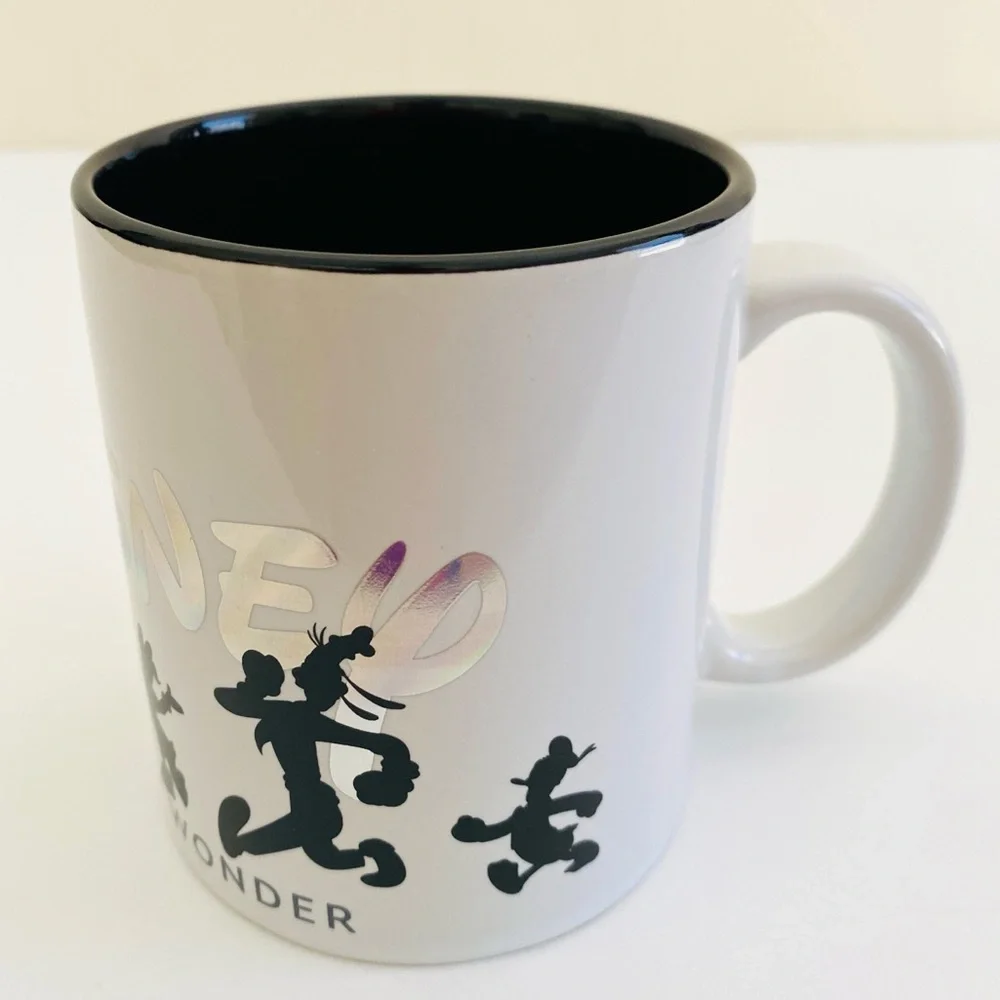 DISNEY 100 Years Of Wonder Pocelain Mug Collectible Gift Fan